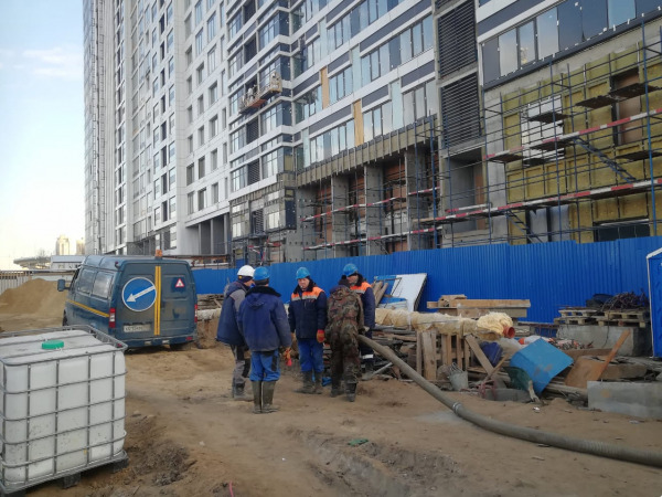 механическое устранение засора