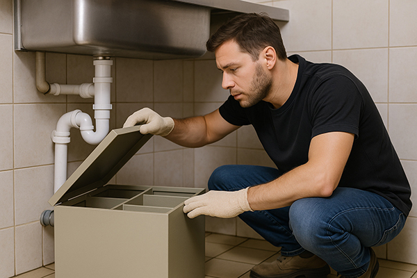 очистка жироуловителей