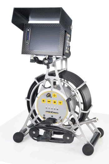 Проталкиваемая камера видеодиагностики труб канализации